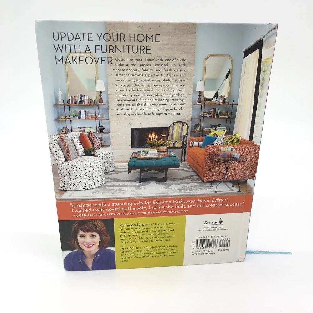 Storey Spruce A Step By Step Guide To Upholstery And Design Amanda Brown‎ OS DIY